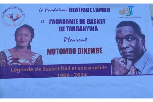 Tanganyika : en hommage à Mutombo Dikembe, la Fondation Béatrice LUMBU a tenu des activités de Basket-ball avec la jeunesse de Kalemie