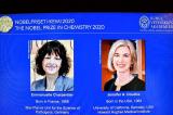 Le Nobel de chimie remis à la Française Emmanuelle Charpentier et à l'Américaine Jennifer Doudna, deux généticiennes pour leurs recherches permettant de réécrire l'ADN