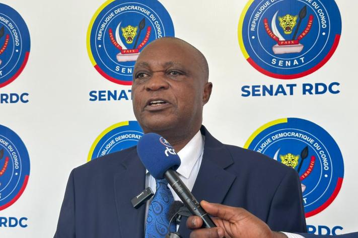 Sénat : élu 2ème vice-président, Norbert Basengezi appelle à la libération du Nord et Sud-Kivu