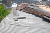 Nord-Kivu : Plusieurs maisons restées sans toitures suite à une forte pluie qui s’est abattue sur la partie ouest de Goma