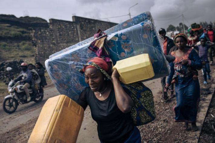 Nord-Kivu : panique à Sake, la population fuit vers Goma et Minova