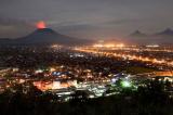 Nord-Kivu/Goma : Le volcan Nyiragongo en jaune, l’OVG appelle à la prudence