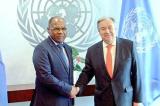 Le président Kabila écrit au secretaire général de l’ONU