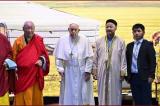 En Mongolie, le pape François prône la fraternité entre les religions
