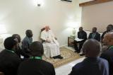 Pape François aux jésuites de RDC et du Soudan du Sud : le monde va droit vers l'abîme