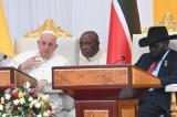 Soudan du Sud : le pape François appelle à un 