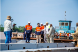 Tshopo : lancement des travaux de réhabilitation de la route Banalia-Panga et du bac de Banalia
