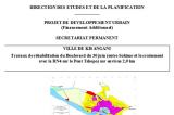 Travaux de réhabilitation du Boulevard du 30 juin (entre Sokimo et le croisement avec la RN4 sur le Pont Tshopo) sur environ 2,9 km
