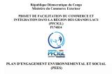 PFCIGL : Version mise à jour du Plan d'Engagement Environnemental et Social (PEES)