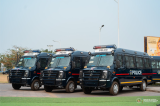 Sécurité : 50 bus anti-émeutes remis à la Police nationale congolaise