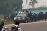 Marche interdite de l'UDPS (07h50) : la police occupe l'espace Échangeur, lieu du départ de la manifestation