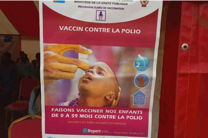 Kasaï : plus d’un million d’enfants attendus pour la vaccination contre la poliomyélite