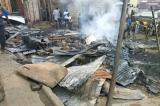 Kongo-Central : un incendie ravage plusieurs maisons commerciales à Mvuzi