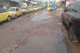Commune de Kalamu : l'avenue Popokabaka envahie par des trous