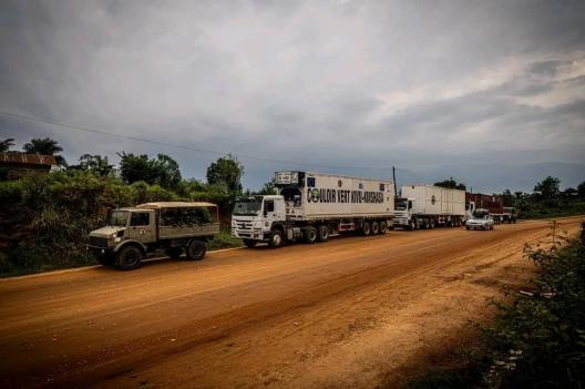 De Beni à Kinshasa : premier convoi du Couloir Vert pour relier l’Est à l’Ouest   
