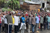 Kasaï : Les nouvelles recrues FARDC en sit-in au gouvernorat pour réclamer une prise en charge alimentaire