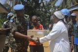 Beni : le contingent Tanzanien assiste en médicaments les structures sanitaires en difficulté