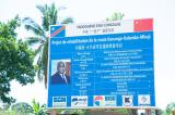 Kananga : le Président Tshisekedi inspecte les travaux de construction de la route Kalamba-Mbuji