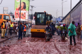 Kinshasa : les usagers désemparés, après l'arrêt des travaux de réhabilitation du boulevard Lumumba