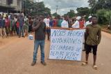 Sakania : la manifestation contre les nouvelles autorités dégénère