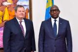 Relations bilatérales RDC-USA: le Premier ministre Sama Lukonde échange avec l’ambassadeur Mike Hammer