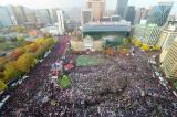 Corée du Sud: une manifestation monstre pour exiger la démission de la présidente