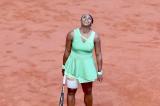 Roland-Garros : Serena Williams éliminée en 8e