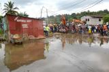 Sud-Ubangi : plus 1300 sinistrés recensés à la suite des inondations à Nzulu