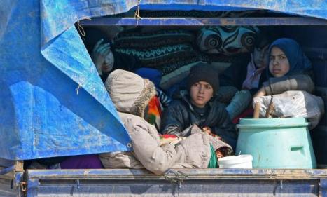 Infos congo - Actualités Congo - -Syrie : l'offensive dans le nord-ouest du pays a provoqué la fuite de 900 000 personnes depuis...