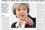 Brexit: après le discours de Theresa May, la presse anglo-saxonne s’inquiète