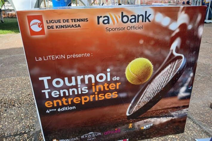 Tennis inter-entreprises: Rawbank assure une 4ᵉ édition record et sans faute à Kinshasa