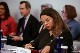 Table ronde sur le Corridor de Lobito : Thérèse Kayikwamba présente les priorités de développement durable et de coopération économique entre les États-Unis et la RDC