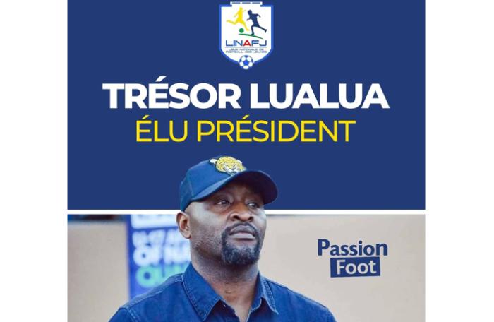 Info Congo - Actualité Congo -  - -Ligue nationale de football des jeunes : Trésor Lualua élu président   