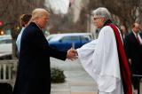 Donald Trump à l'église pour le premier acte de sa journée d'investiture