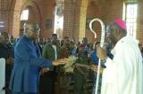 Félix Tshisekedi a assisté à la messe de nativité à Kananga