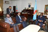 Une délégation de la BAD reçue par le Président Félix-Antoine Tshisekedi Tshilombo 