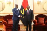 Félix Tshisekedi est arrivé à Luanda