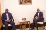 Kigali : Félix Tshisekedi indique travailler au rétablissement de la paix dans l’Est de la RDC   