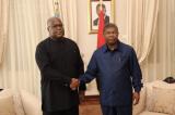 Coopération: Felix Tshisekedi en Angola pour une visite de travail