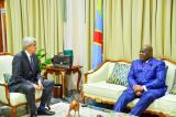 Félix Tshisekedi et Bruno Aubert échangent sur la situation sécuritaire dans le pays et la place de la MONUSCO