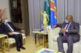 Un message du Président Idriss Deby du Tchad remis au Président Tshisekedi