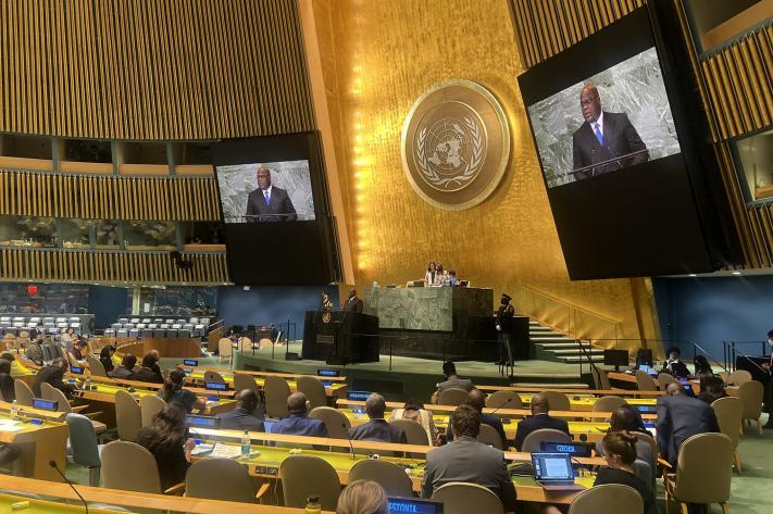 77ème Assemblée générale des Nations Unies Félix Tshisekedi invite le