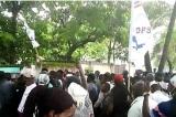 EPST : les enseignants des écoles désactivées de Kinshasa dispersés par les militants de l’UDPS devant le ministère