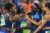Rio 2016 : les Américaines conservent le 4x100m et Felix passe la cinquième