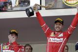 F1/GP Monaco: Vettel et Ferrari frappent fort sur le rocher 