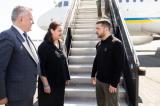 Le président Volodymyr Zelensky présente aux États-Unis son 