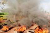 Sud-Kivu : des pneus brûlés à Mugogo pour exiger la libération sans condition de Vital Kamerhe