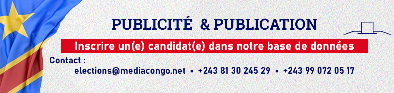 Infos congo - Actualités Congo - Publicité - Election
