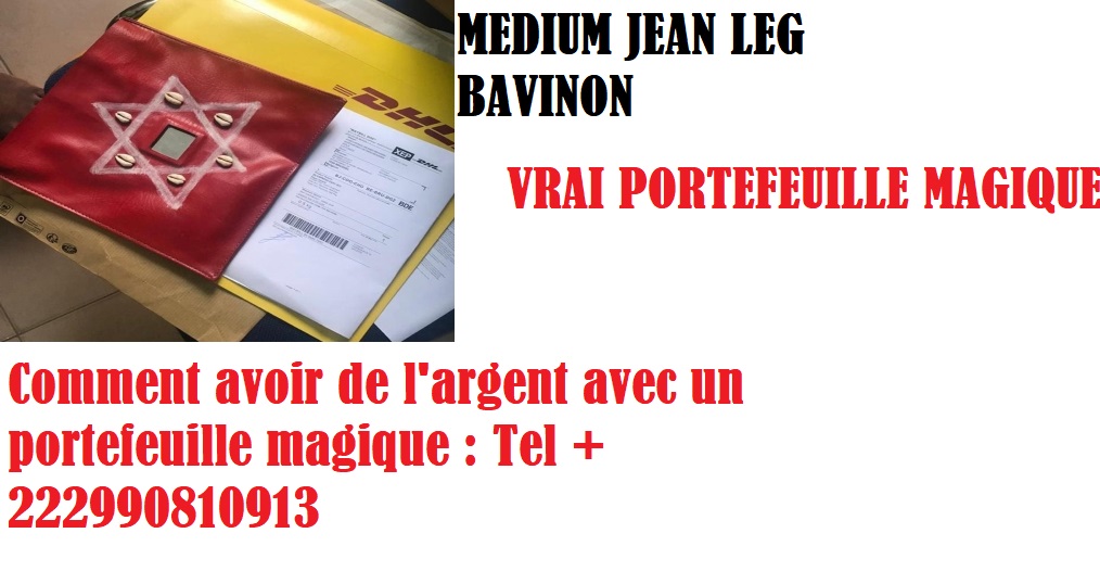 Le vrai portefeuille magique | rituel pour attirer de l'argent rapide
