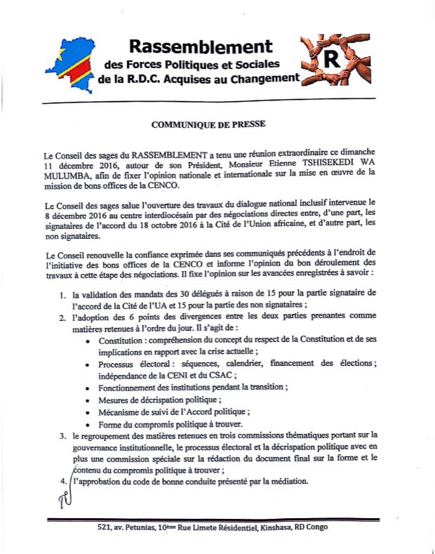 communique Rassemblement 1